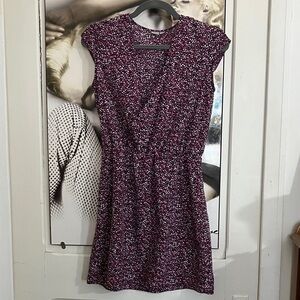 Twik Purple Floral Mini Dress
